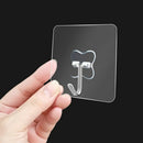 Household Storage Hanger Seamless Adhesive Hook Wall Rack Traceless Hooks