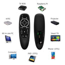 G10S PRO Wireless Voice Control Air Mouse 17 Keys Remote Control w/Gyro Sensing