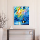 Ship at Sea Oil Paint By Numbers Kit DIY Acrylic Painting on Canvas Picture