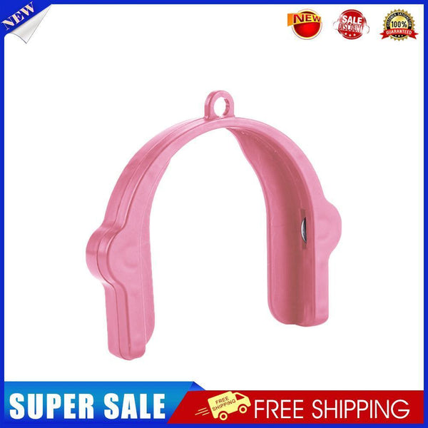 U-shaped Gripper Manual Can Jar Opener Cap Lid Beer Bottle Openers (Pink)
