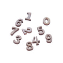 100pcs DIY Log Color Mixed Numbers Wood Chips Cardmaking Scrapbooking