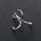 50pcs Barbed Crank Sharp Fishing Hooks Tackles with 3 Anchors (6