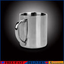 Student Stainless Steel Double Wall Mug Travel Tumbler Coffee Tea Cup