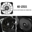 ID-COOLING 12cm Thin Chassis Cooling Fan for PC Case CPU 4 Pin Silent Radiator