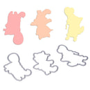 Fox Transparent Stamps Metal Cutting Die Stencil Scrapbook Embossing Craft