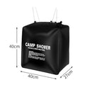 Shower Bag Heated Bathing Water Bag Climbing Hydration Bag Bath Equipment