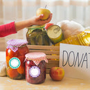 Canning Label Stickers Food Storage Labels for Bottle Jar and Lid 2"" 16pcs