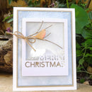 Cards Making Drawing Paper Falling Snow Stencil Scrapbooking Embossing Template