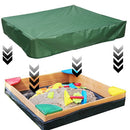 Waterproof Dust Cover Anti UV Sandbox Sandpit Shelter (Green 120x120cm)