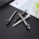 10pcs Hairdressing Duck Mouth Hair Clips Positioning Hairpins (Round Head) Newly