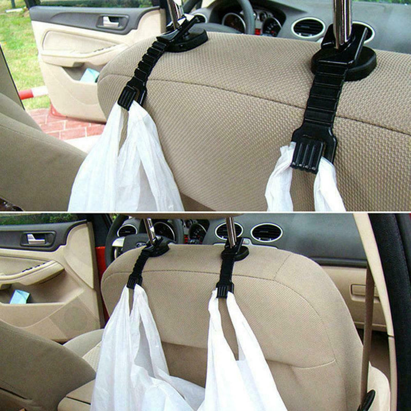 2Pc Car Seat Front Back Headrest Hooks Truck Coat Purse Organizer Holders I1N6