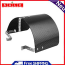 Cold Air Intake Cone Filter Heat Shield Carbon Fiber Look for 2.5-5.5 inch Neck