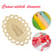 Wooden Hollow Out Cartoon Cross Stitch Threading Board Home Embroidery Holder
