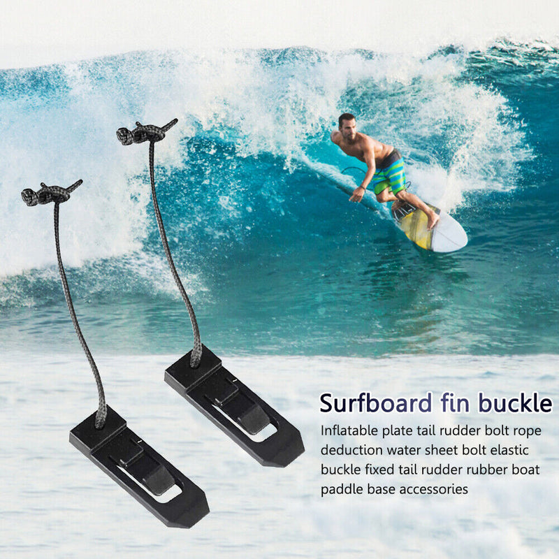 Longboard Surfing Fins Clip Nylon Fittings Inflatable Paddle Board Fin Buckle