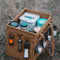 Wide Mouth Tool Bag - Large Capacity Camping Containers Storage (Sand) Newly