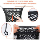 Car Organiser Net Stretchable Universal Three-Layer Storage Net Flexible Laye