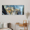 Castle Mountain Oil Paint By Numbers Kits DIY Handpainted on Canvas Wall Cr