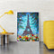 40x50cm Eiffel Tower Frameless Picture Oil Paint By Numbers Hand Painted Drawing