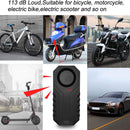 Bike Alarm with Remote 113dB Loud Wireless Anti-Theft Vibration Motorcycle Alarm