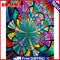 Mandala Flower Canvas Paint By Numbers Oil Hand Painted Drawing Kit Home Decor