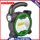 Battery Powered Handheld COB LED Flashlight Outdoor Tent Camping Flash Lights