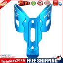 MTB Road Bike Water Bottle Cage Aluminum Lightweight Bottle Bracket (Blue)