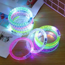 Light Luminous Bracelets Flash Wrist Band Glowing Wristband Led Dance Bangle