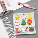 Christmas Cake Decorating Mold Cookie Cutter Biscuit Mold Embossing Cake Mould