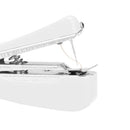 Mini Sewing Machines Portable Needlework Mending Handworking Tools (White)