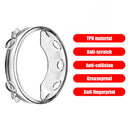 For Polar Vantage M/M2 Watch Case Half-Clad Cover Shell (Transparent Gray) Newly