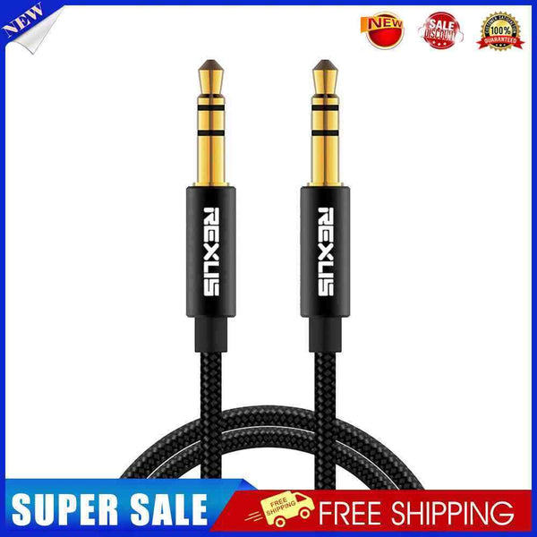 5pcs 3.5mm Jack Audio Cable Stereo Male to Male Aux Wire Cord (5m)