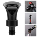 Red Wine Stopper Pourer Funnel Pouring Decanter Silicone Fresh Wine Keep L0U0