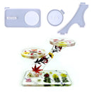 Silicone Molds - Tree Shaped DIY Flower Pot Candle Holder Storage Rack Mould