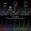 RGB Headphones Desktop Stand Gaming Headset Holder with 3.5mm 2 USB Ports