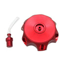 CNC Aluminum Gas Fuel Petrol Tank Cap for Dirt/Pit Bike ATV Quad (Red)