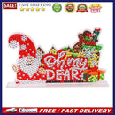Handmade 5D DIY Diamond Painting Crystal Christmas Desktop Rhinestone Ornamen