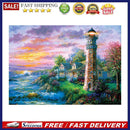 5D DIY Full Drill Diamond Painting Scenery Cross Stitch Embroidery Wall Art
