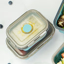 Silicone Lunch Box Folding Oven Bento Home Kitchen Dinnerware Food Container