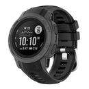 Silicone Strap for Garmin Instinct 2S Band Watchband Waterproof (Black) Newly