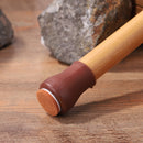 4pcs Silicone Furniture Leg Covers Table Feet Pad Floor Protector (Brown)
