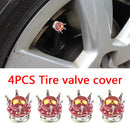 Diamond-Encrusted Crown Auto Valve Caps Universal Car Wheel Tire Valve Cover Cap