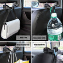Universal 2 in 1 Car Seat Headrest Hook Phone Holder Back Seat Organizer Ha