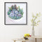 5D DIY Full Round Drill Diamond Painting Succulent Plants Cross Stitch Mosaic