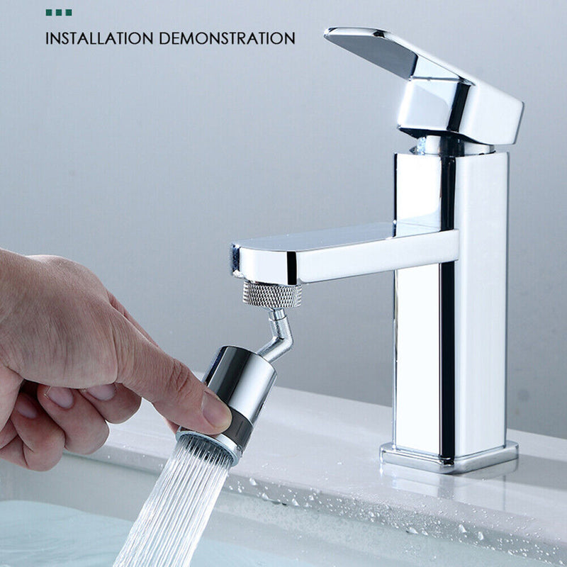 720 Degree Rotating Filter Faucet Head Sink Anti Splash Tap Nozzle (M24) Newly