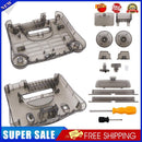Replace Retro Console Shell Translucent Case Fit for Nintendo N64 (Clear Bl