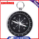 Portable Outdoor Camping Aluminum Alloy Emergency Mini Compass with Keychain