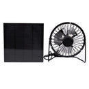 5W 4 inch Solar Exhaust Fan Mini Solar Panel Powered Fan for Office Outdoor