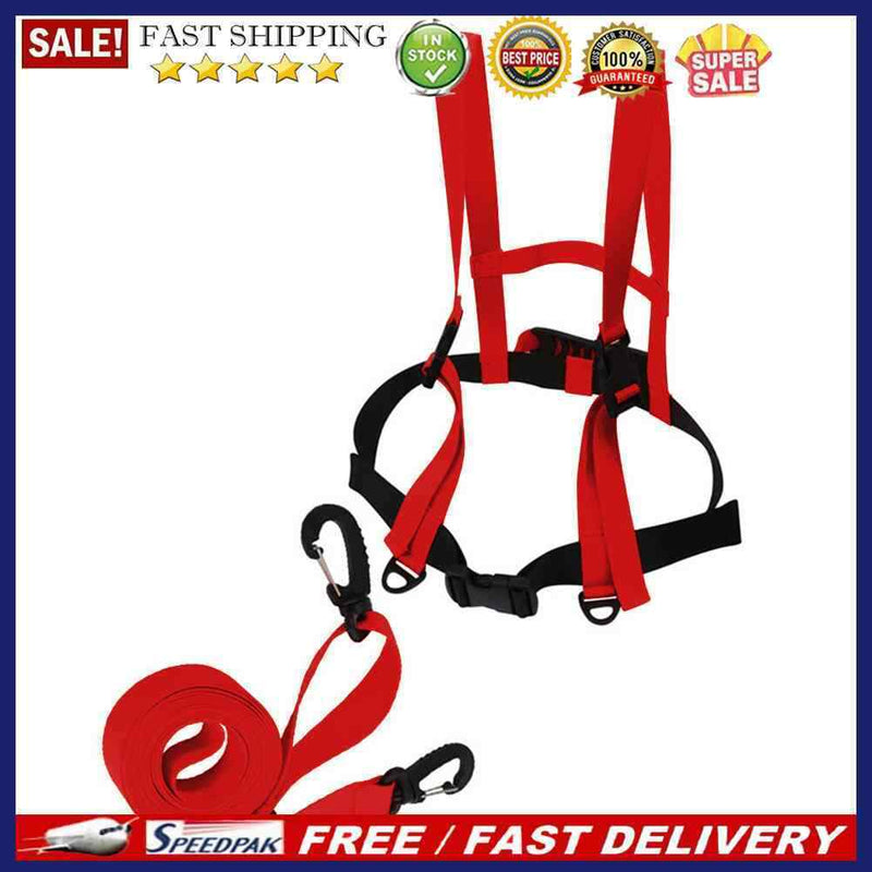 Adjustable Children Ski Training Belt Outdoor Winter Sports Skiing Shoulder
