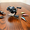 Fishing Baitcasting Reel Display Stand Collection Holder (Drum Stand) Newly