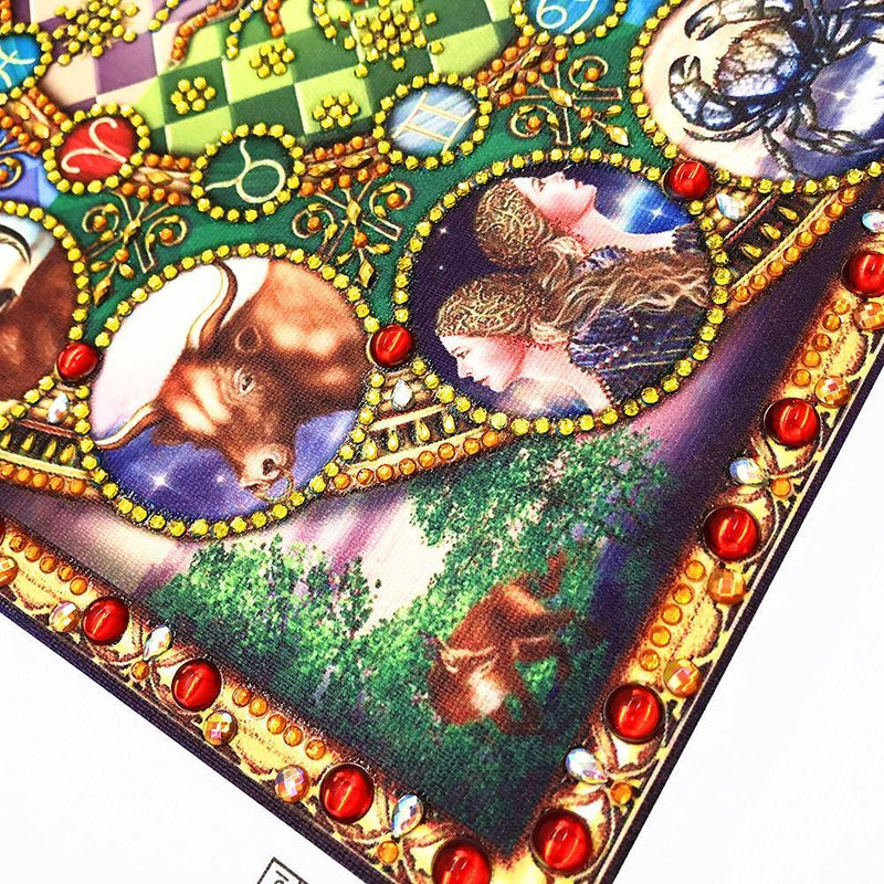 5D DIY Special-shaped Diamond Painting Constellation Cross Stitch Embroidery Kit